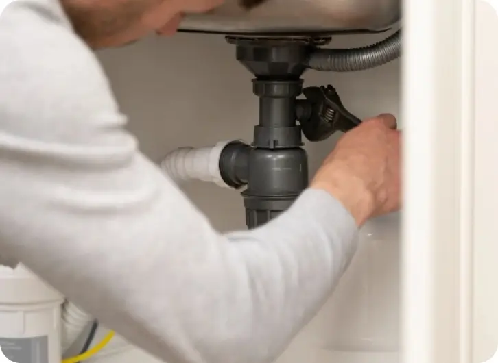 ROBINET/SIPHON DÉFECTUEUX